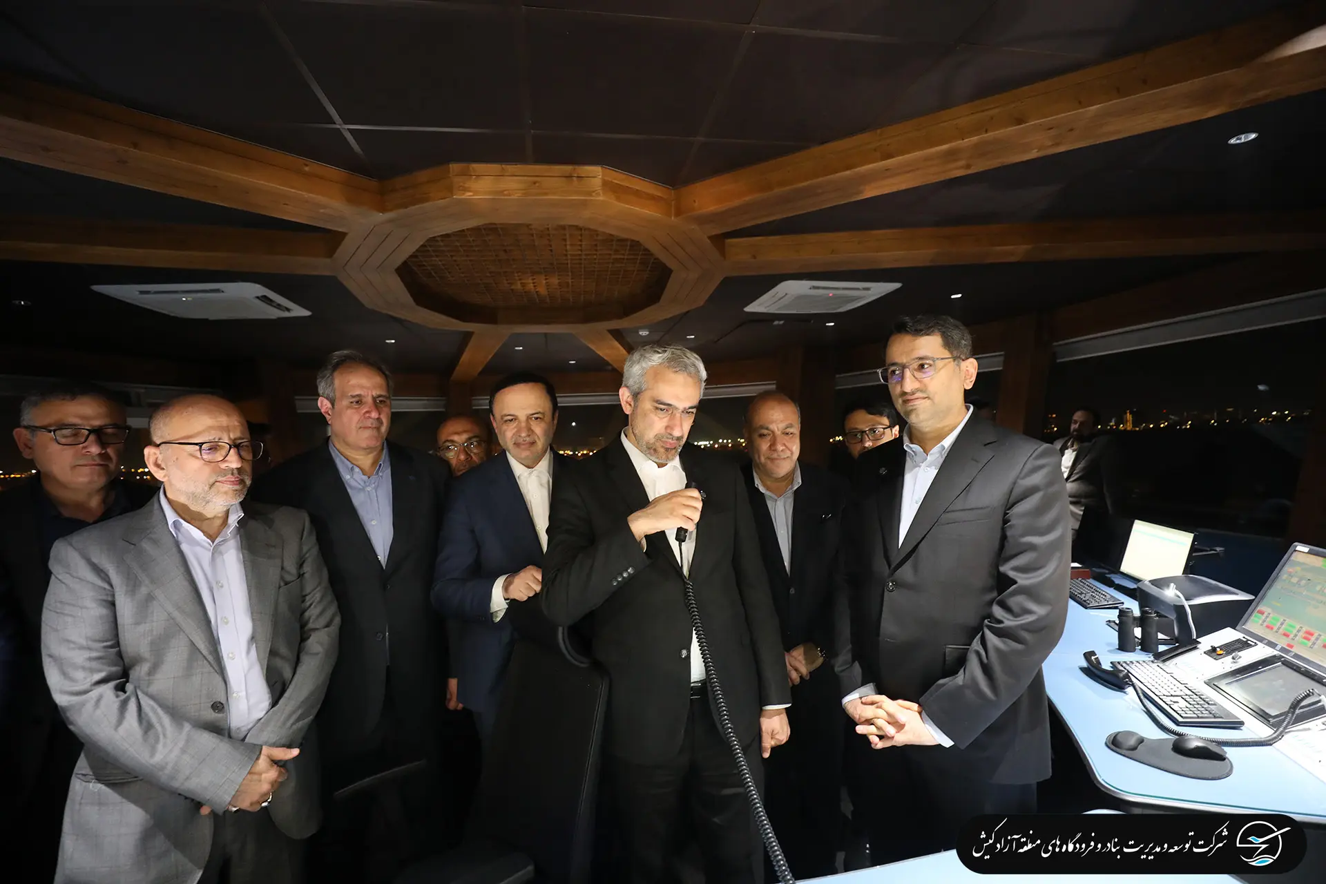 گزارش تصویری از بهرهبرداری از برج مراقبت جدید فرودگاه کیش