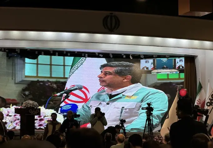 گزارش تصویری بهره‌برداری از پروژه انتقال آب خلیج فارس به فلات مرکزی ایران