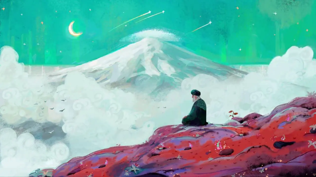 قاب‌های گرافیکی از رهبر شهید انقلاب اسلامی از نگاه تصویرگران+آثار