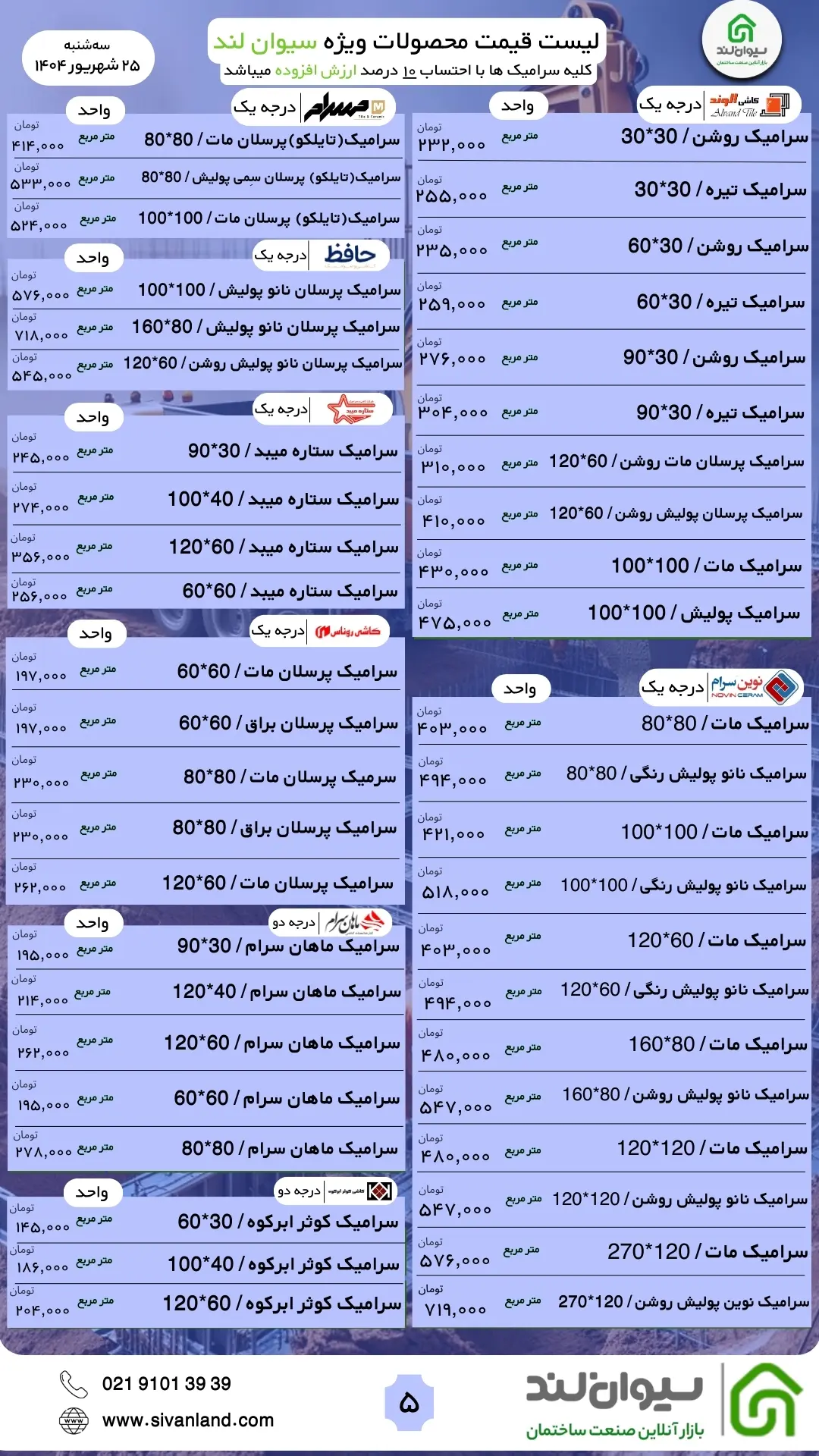 ثبات قیمت سیمان امروز سه‌شنبه 25 شهریور/ فرصت عالی برای خرید