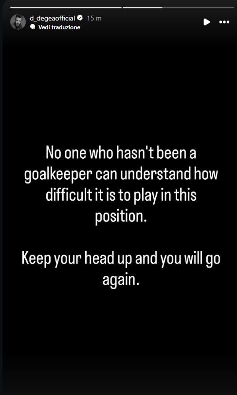 دلگرمی دخیا به دروازه‌بان تاتنهام پس از شب تلخ برابر اتلتیکو