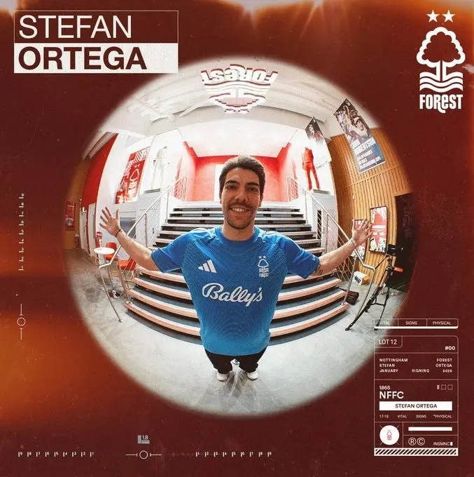 گلر منچسترسیتی به ناتینگهام فارست پیوست