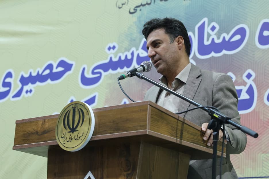 نخستین نمایشگاه تخصصی حصیربافی در شهرستان مهر فارس برگزار شد