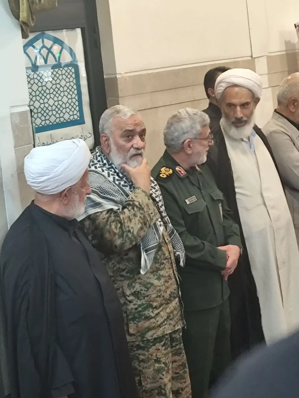 مراسم گرامیداشت شهدای نیروی قدس سپاه و جنگ تحمیلی ۱۲ روزه + تصاویر