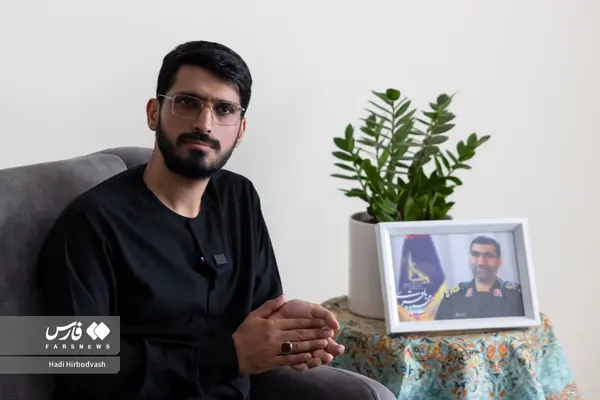 نحوه شهادت فرمانده موشکی ایران به روایت پسرش 