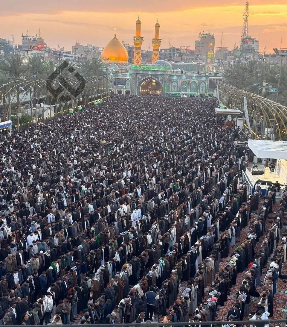 برپایی نمازعید سعید فطر در بین الحرمین + عکس