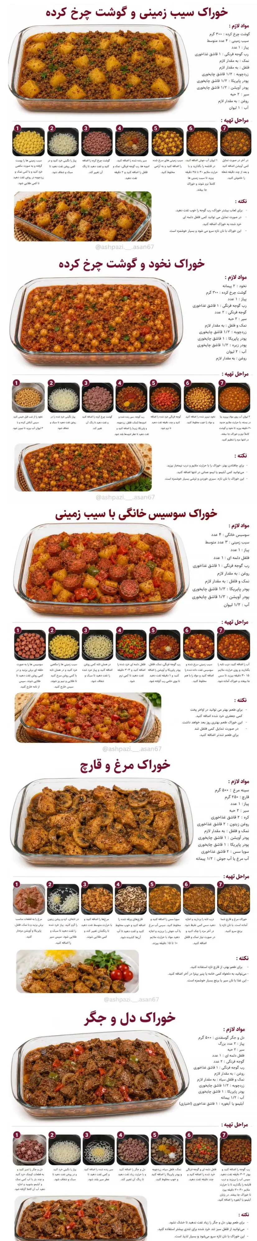 طرز تهیه ۵ مدل غذای نونی مناسب وقت هایی که نمی خواهید برنج بخورید