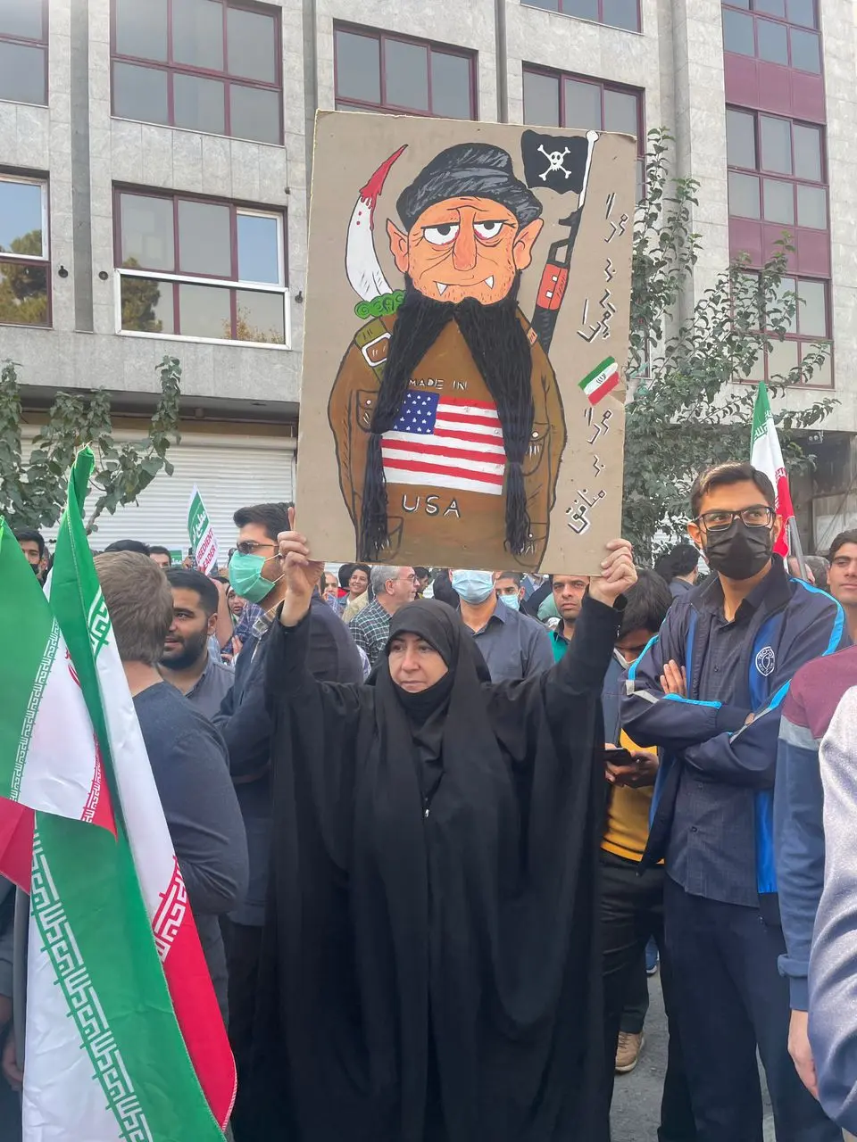برگزاری مراسم راهپیمایی ۱۳ آبان + تصویر