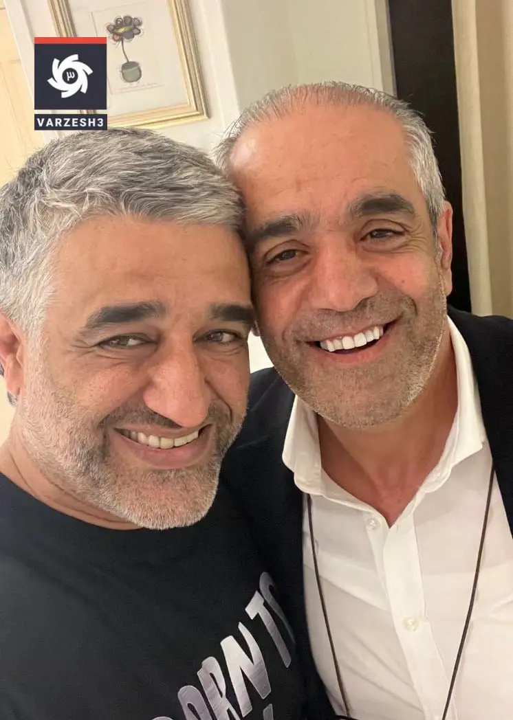 بهنام ابوالقاسم پور کنار پژمان جمشیدی+عکس