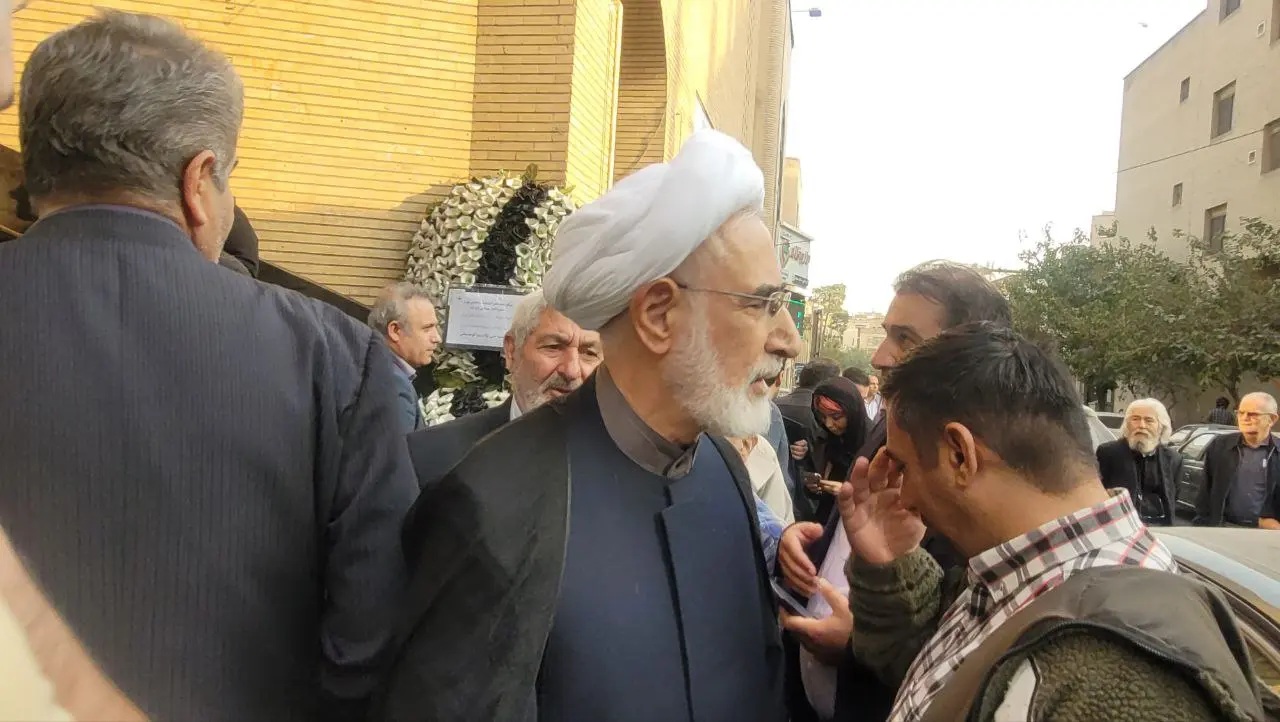 برگزاری مراسم ترحیم برادر مصطفی تاجزاده با حضور فعالان سیاسی اصلاحطلب + تصاویر