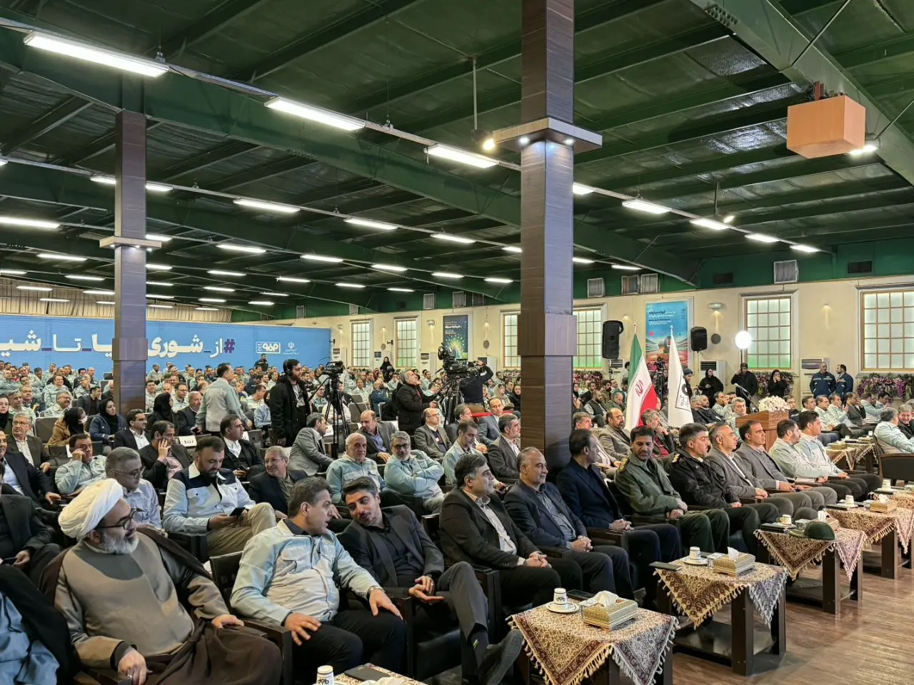 گزارش تصویری بهره‌برداری از پروژه انتقال آب خلیج فارس به فلات مرکزی ایران