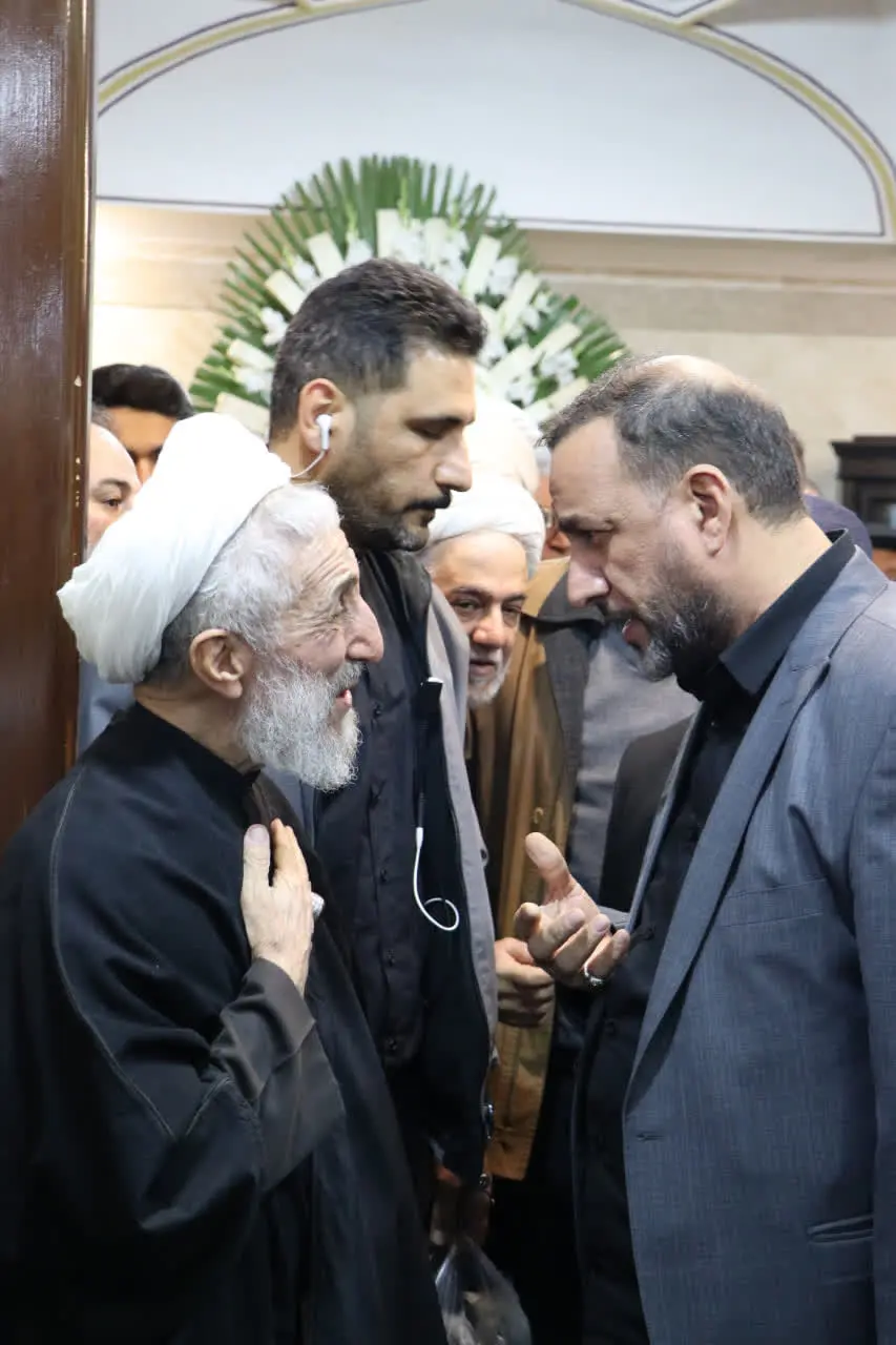 حضور مقامات کشوری و لشکری در مراسم ختم فرزند صدیقی+ تصاویر