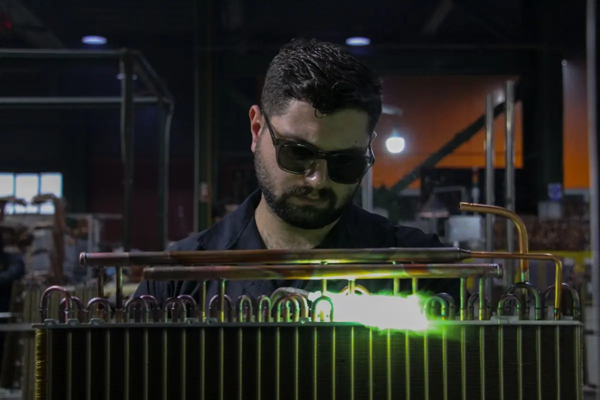 گزارش تصویری بازدید دبیرکل انجمن صنایع لوازم خانگی ایران از کارخانه ایران رادیاتور _۱