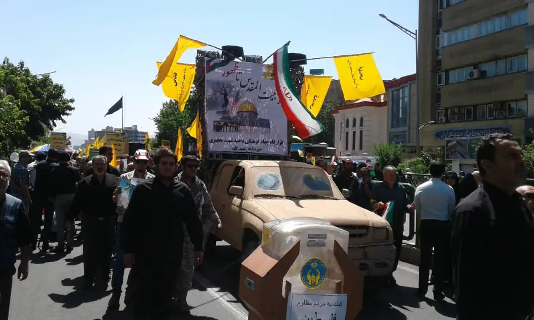 طنین ندای آزادی قدس در سراسر کشور/ حضور چشمگیر مردم و مسئولان در حمایت از فلسطین + تصاویر