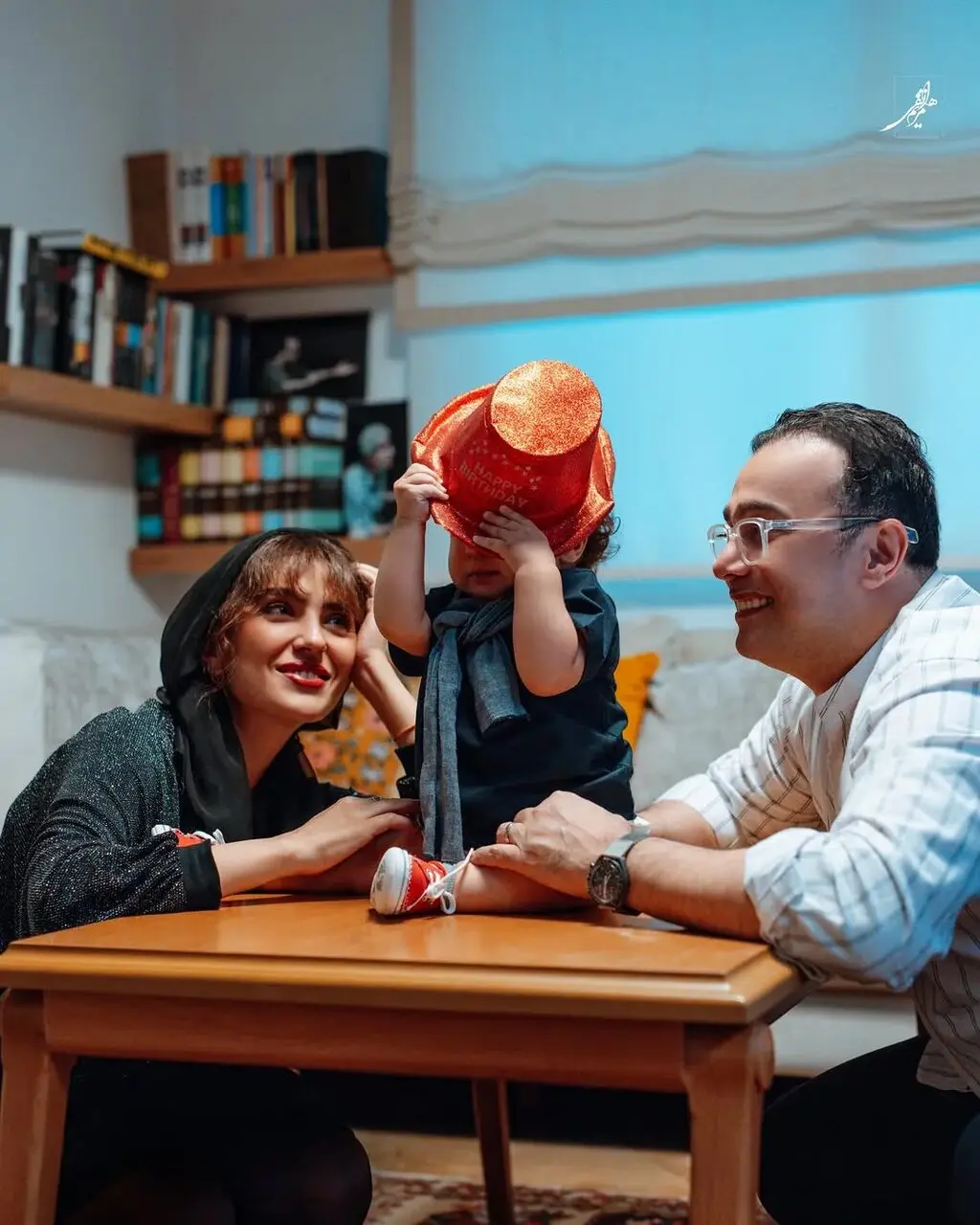 قاب شیرین از تولد یکسالگی پسر مونا کرمی و سپند امیرسلیمانی + عکس