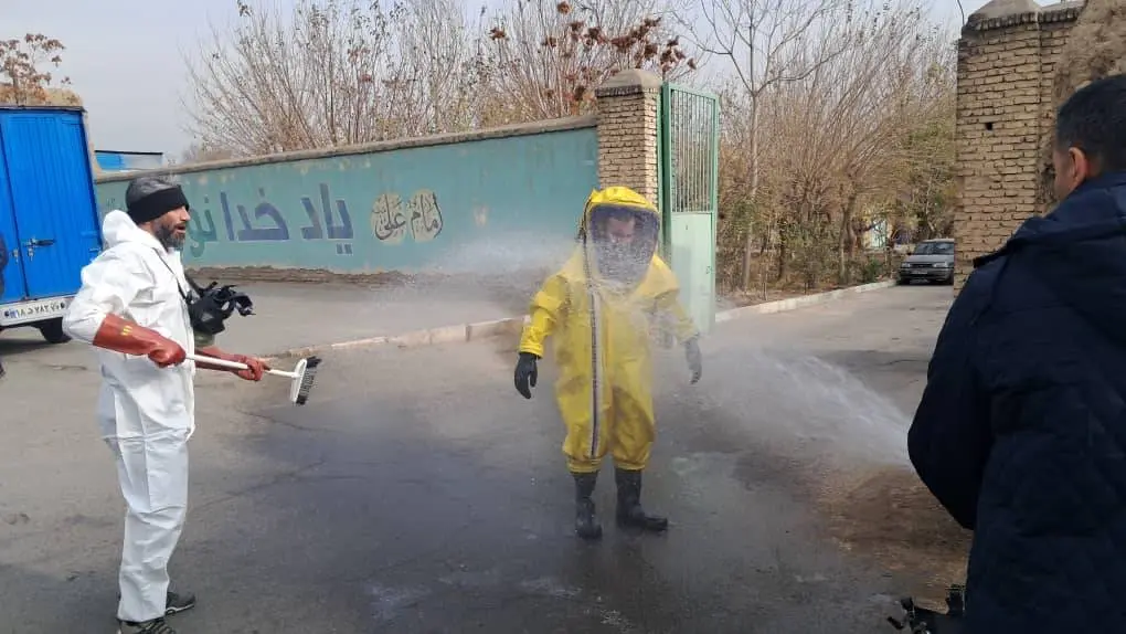 نشت گاز آمونیاک در کارخانه‌ای در بزرگراه بعثت 