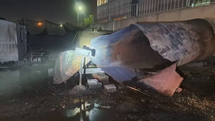 انفجار تانکر در کارگاهی در بزرگراه آزادگان/ کارگر ۲۱ساله جان باخت و ۲ نفر مصدوم شدند