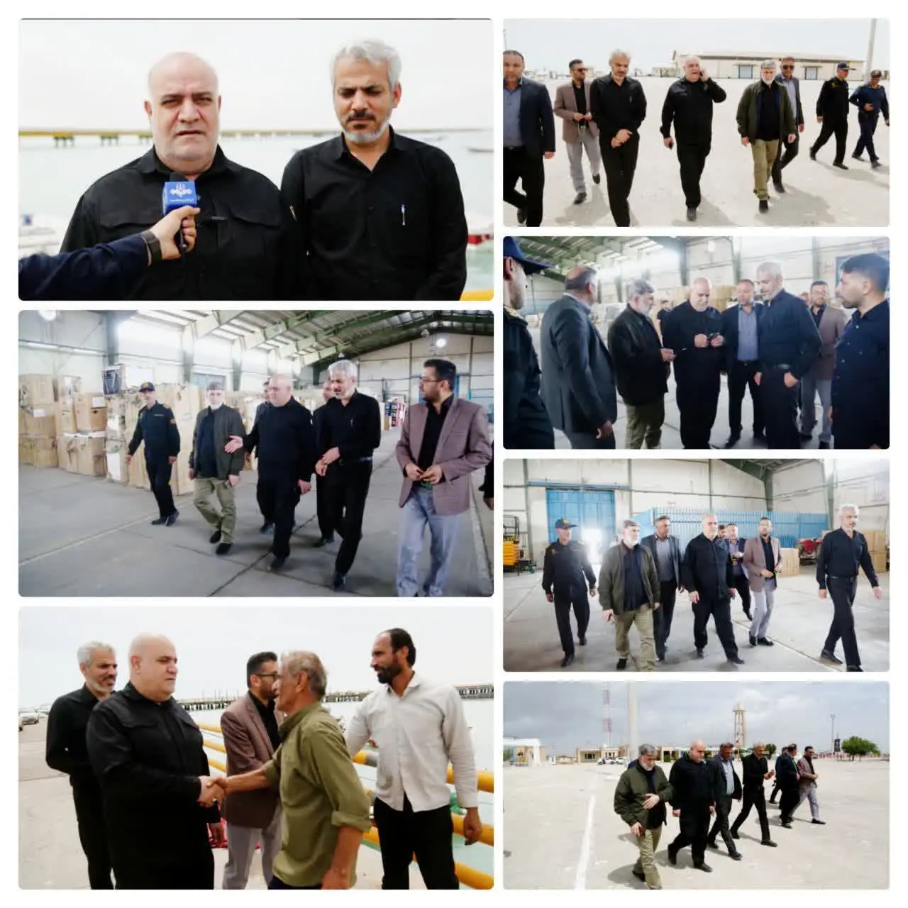 کالاهای بندرگاه‌های هندیجان ترخیص شده‌اند/ برقراری امنیت کامل در مرزهای دریایی شهرستان