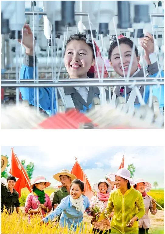 Youth who love their leader and country