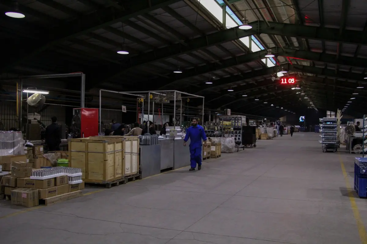 گزارش تصویری بازدید دبیرکل انجمن صنایع لوازم خانگی ایران از کارخانه ایران رادیاتور _۱