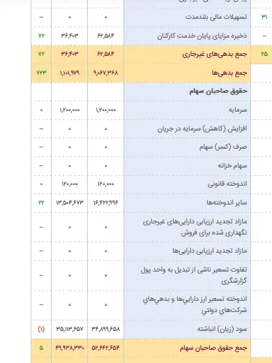 مروری بر صورتهای مالی «بانک مسکن» 