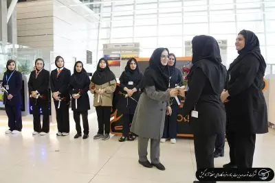قدردانی مدیرعامل شرکت توسعه و مدیریت بنادر و فرودگاههای کیش از بانوان شاغل در این مجموعه