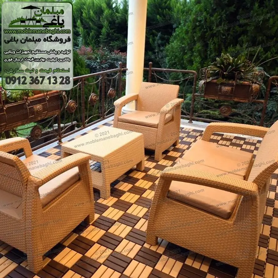 بهترین قیمت و فروش سایه‌بان باغی و صندلی های باغی فضای باز