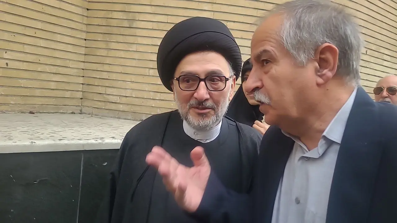 برگزاری مراسم ترحیم برادر مصطفی تاجزاده با حضور فعالان سیاسی اصلاحطلب + تصاویر