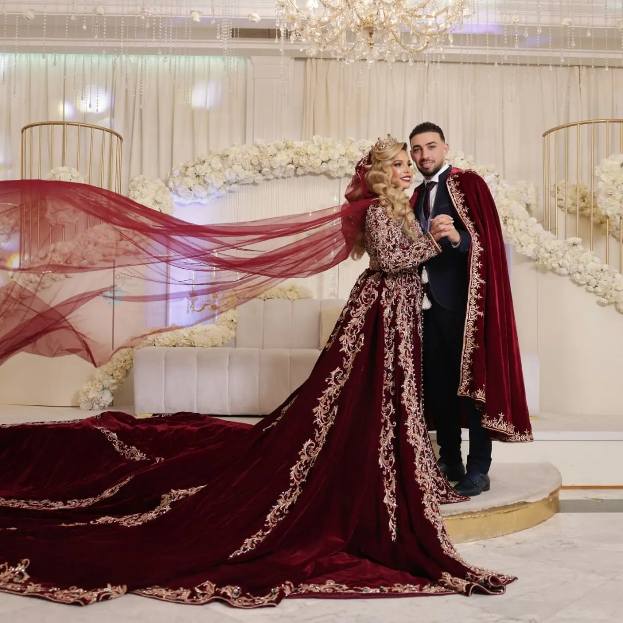 ستاره مراکشی استقلال در مادرید داماد شد (عکس)