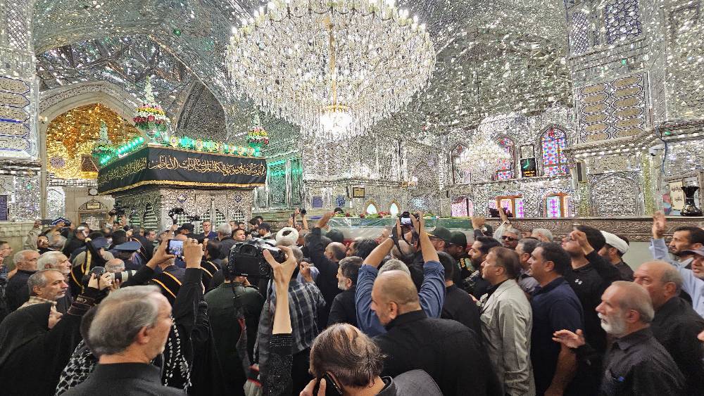 تشییع پیکر شهید غیب‌پرور در شیراز