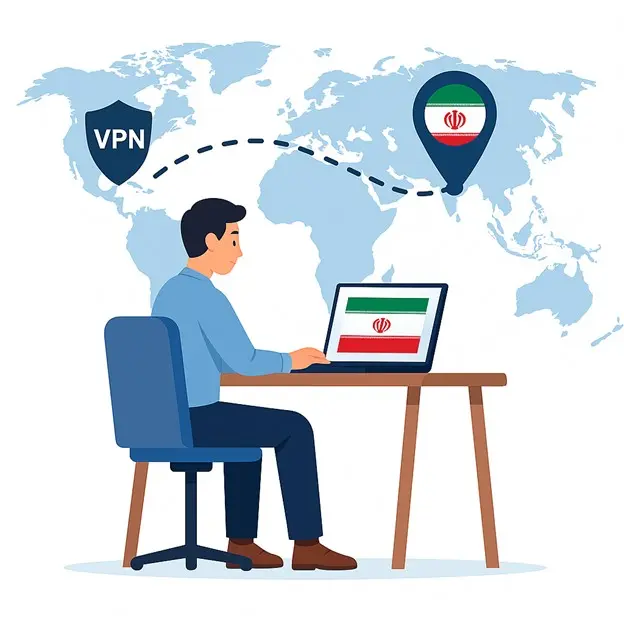 چگونگی ورود به اینترنت بانک‌های ایران در خارج از کشور
