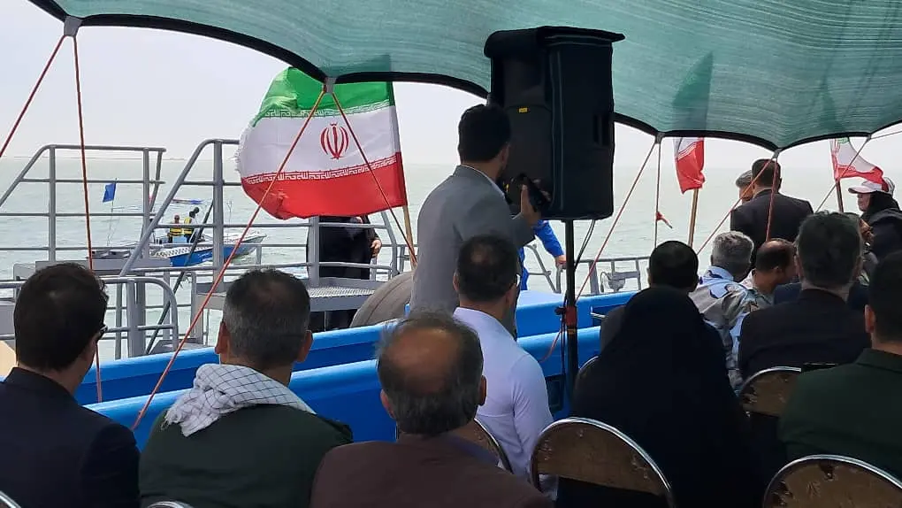 رزمایش و رژه دریایی در سواحل خوزستان  برگزار شد + تصاویر