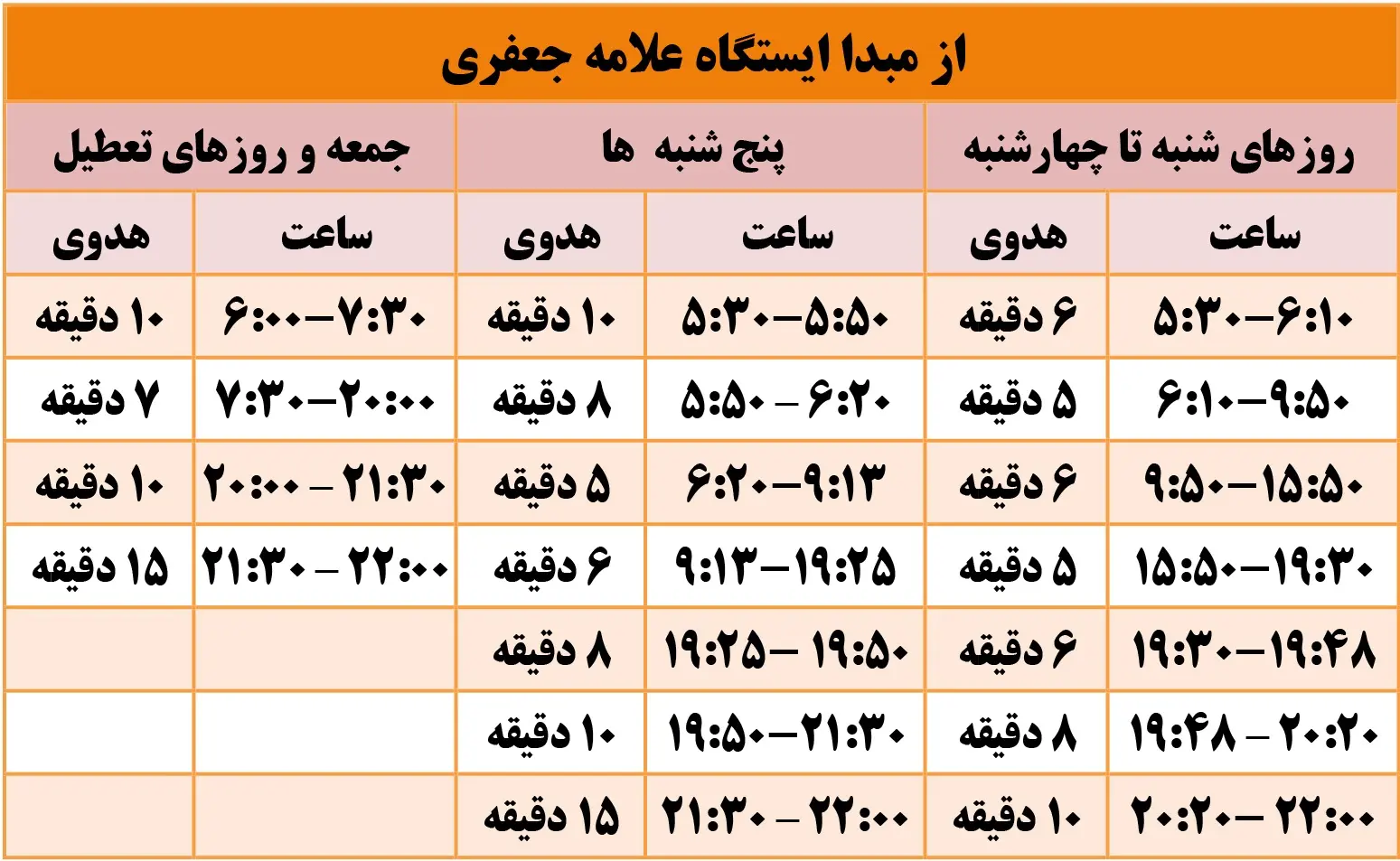 نقشه مترو تهران ۱۴۰۳ + ساعت حرکت و راهنمای کامل تمام خطوط