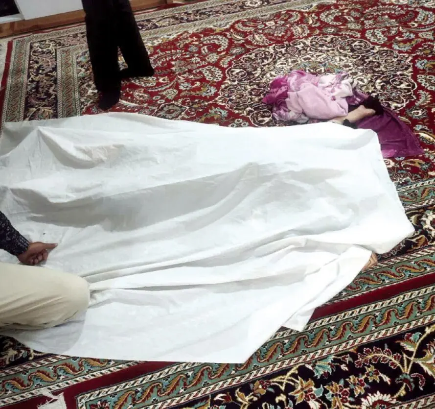 قتل همسر خودکشی شوهر در مشهد/ تصاویر ۱۸+
