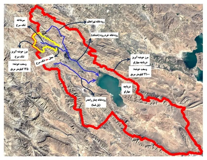 سد تنگ‌سرخ؛ به نام نجات شیراز به قیمت نابودی تالاب‌ها/ فاجعه‌ای که مهارلو را نابود می‌کند/ محیط زیست فارس: موضع ما درباره تنگ‌سرخ تغییری نکرده است
