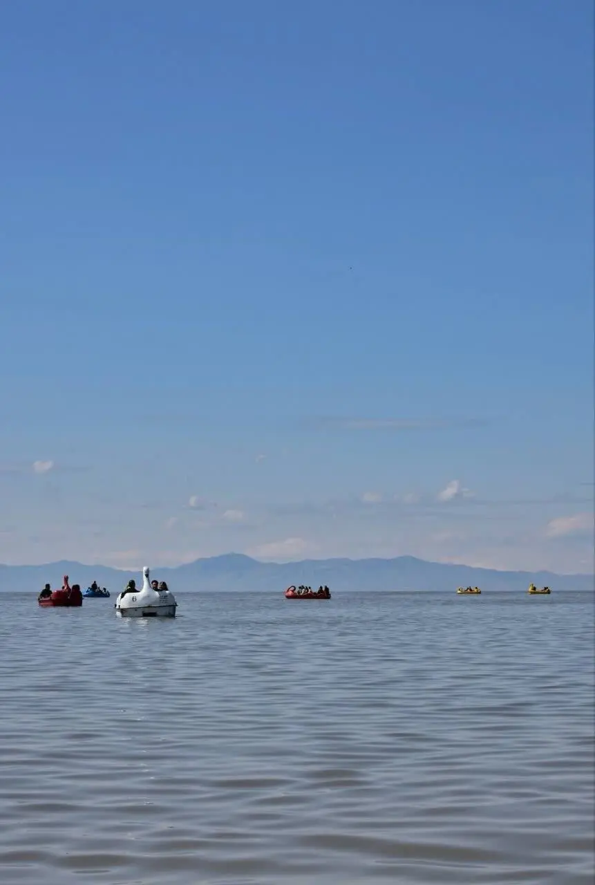 تصاویر زیبا از جان گرفتن تازه دریاچه ارومیه