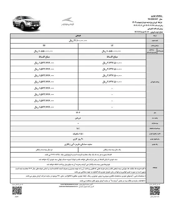 آغاز فروش اقساطیKMC T8  با بیمه بدنه رایگان