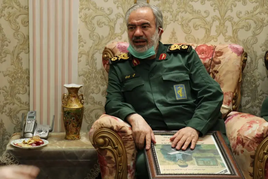 دیدار جانشین فرمانده کل سپاه با خانواده شهدای شهرری