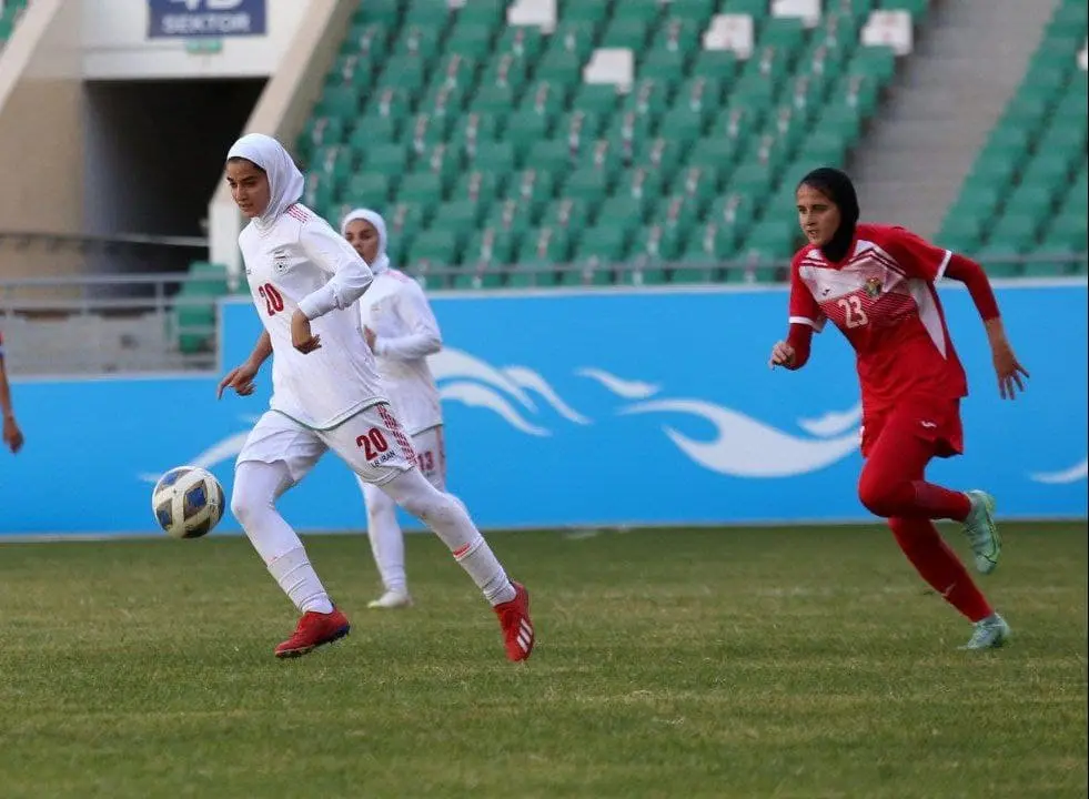 ایران صفر (4) - اردن صفر (2)/ صعود تاریخی دختران ایران 