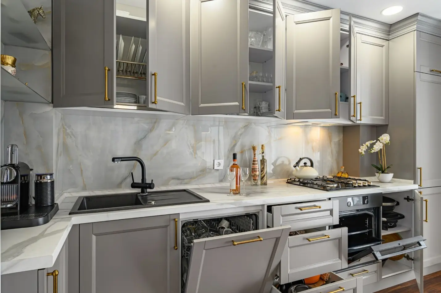 انواع کابینت آشپزخانه را بشناسید