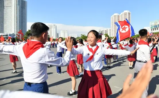 The Korean Children's Union holiday