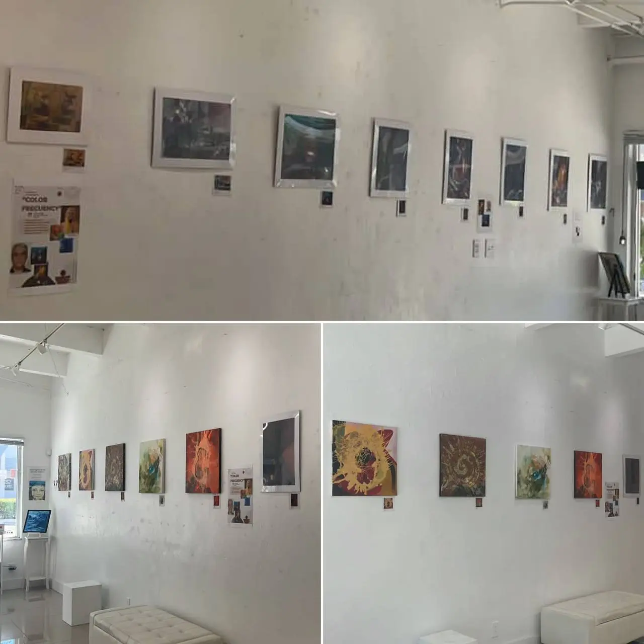 برگزاری نمایشگاه نقاشی انفرادی معصومه جعفرزاده در گالری ویکتوریوس فلوریدا