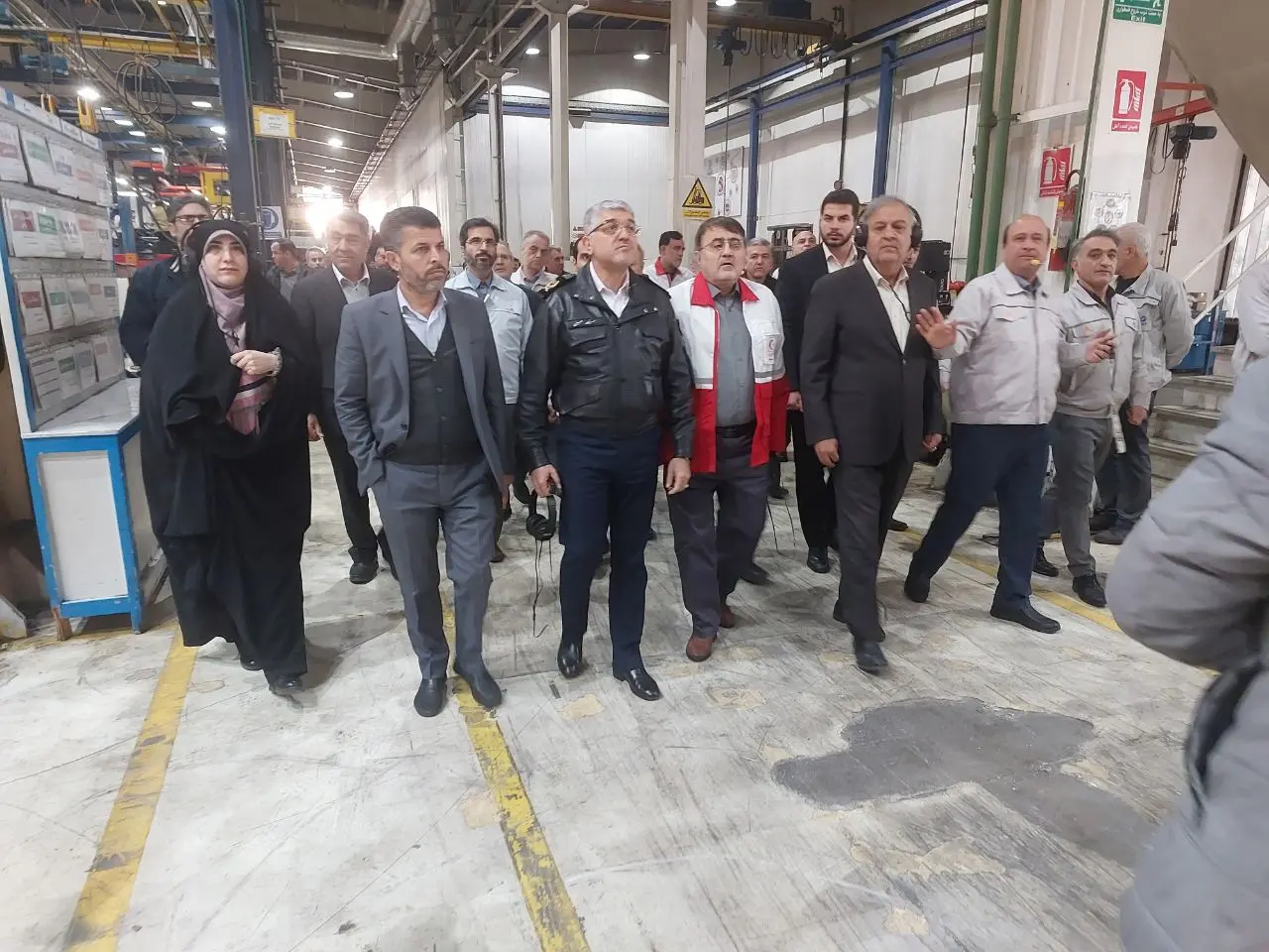 افتتاح خط تولید کشنده جدید GX560 سایپادیزل با حضور مدیران ارشد سایپا