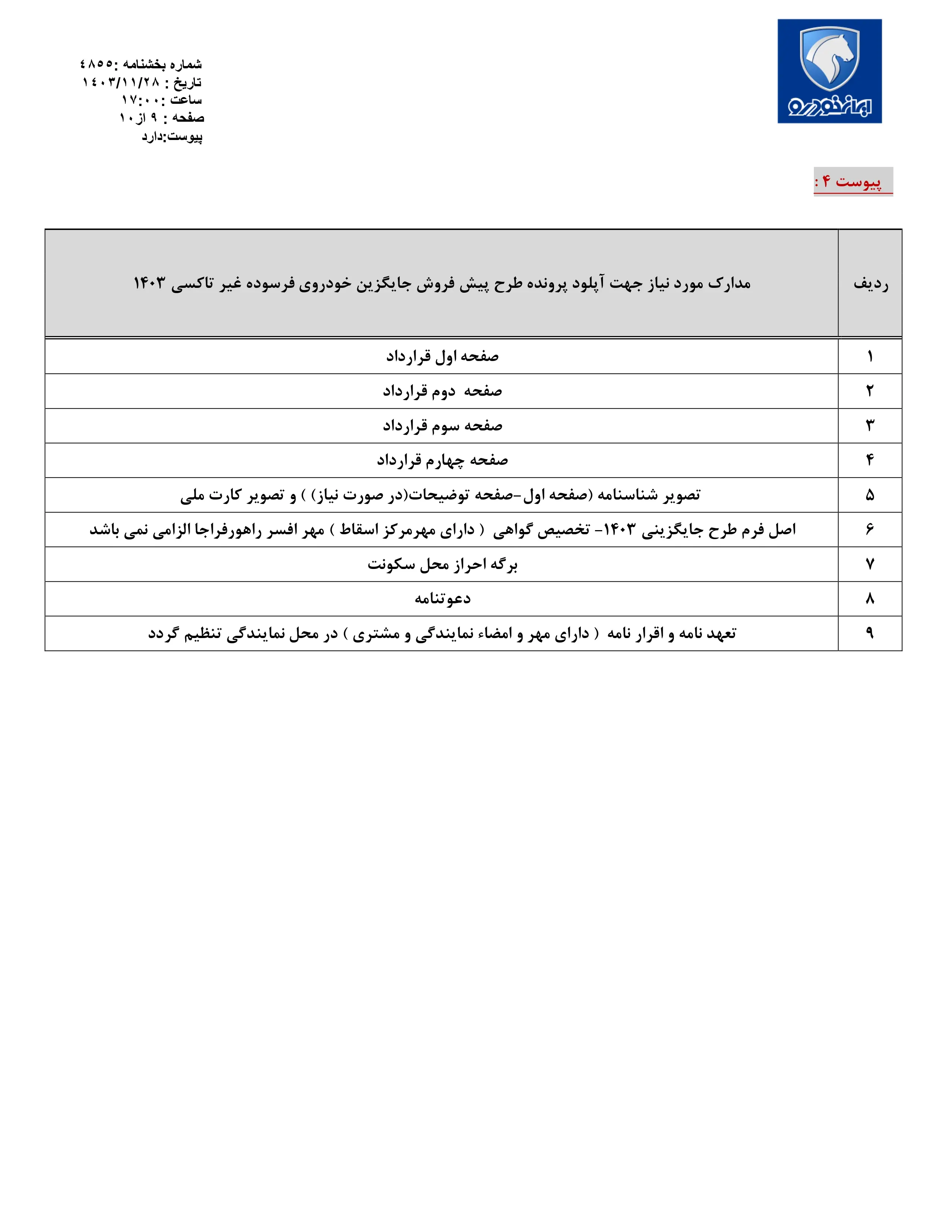 پیش فروش محصولات ایران خودرو از طریق ثبت نام در سامانه متقاضیان مرحله سوم خودروهای فرسوده