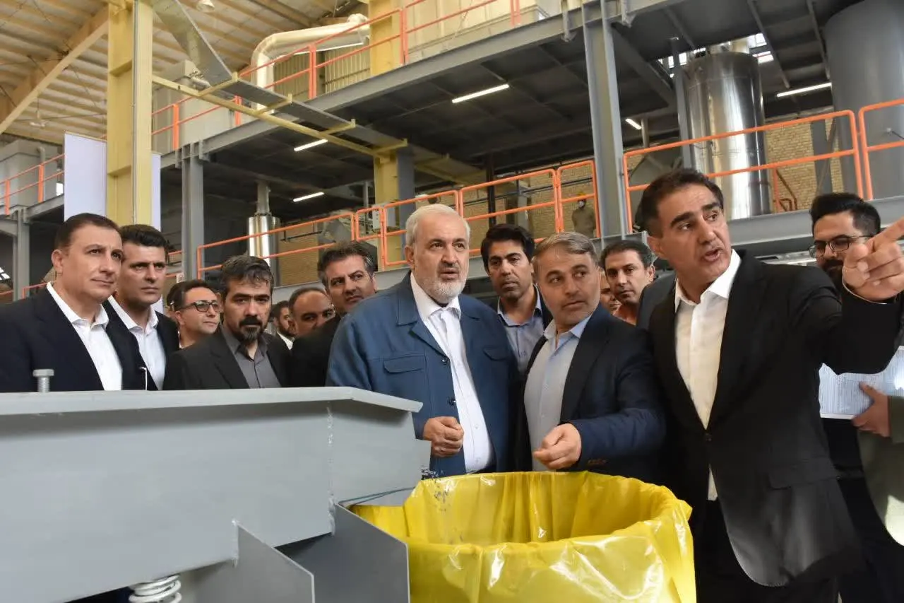 طرح توسعه شرکت نیتل پارس در منطقه ویژه اقتصادی شیراز افتتاح شد