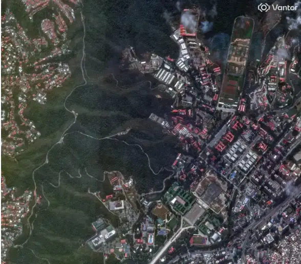 تصاویر ماهوارهای از ویرانی گسترده پایگاههای نظامی ونزوئلا پس از حمله آمریکا