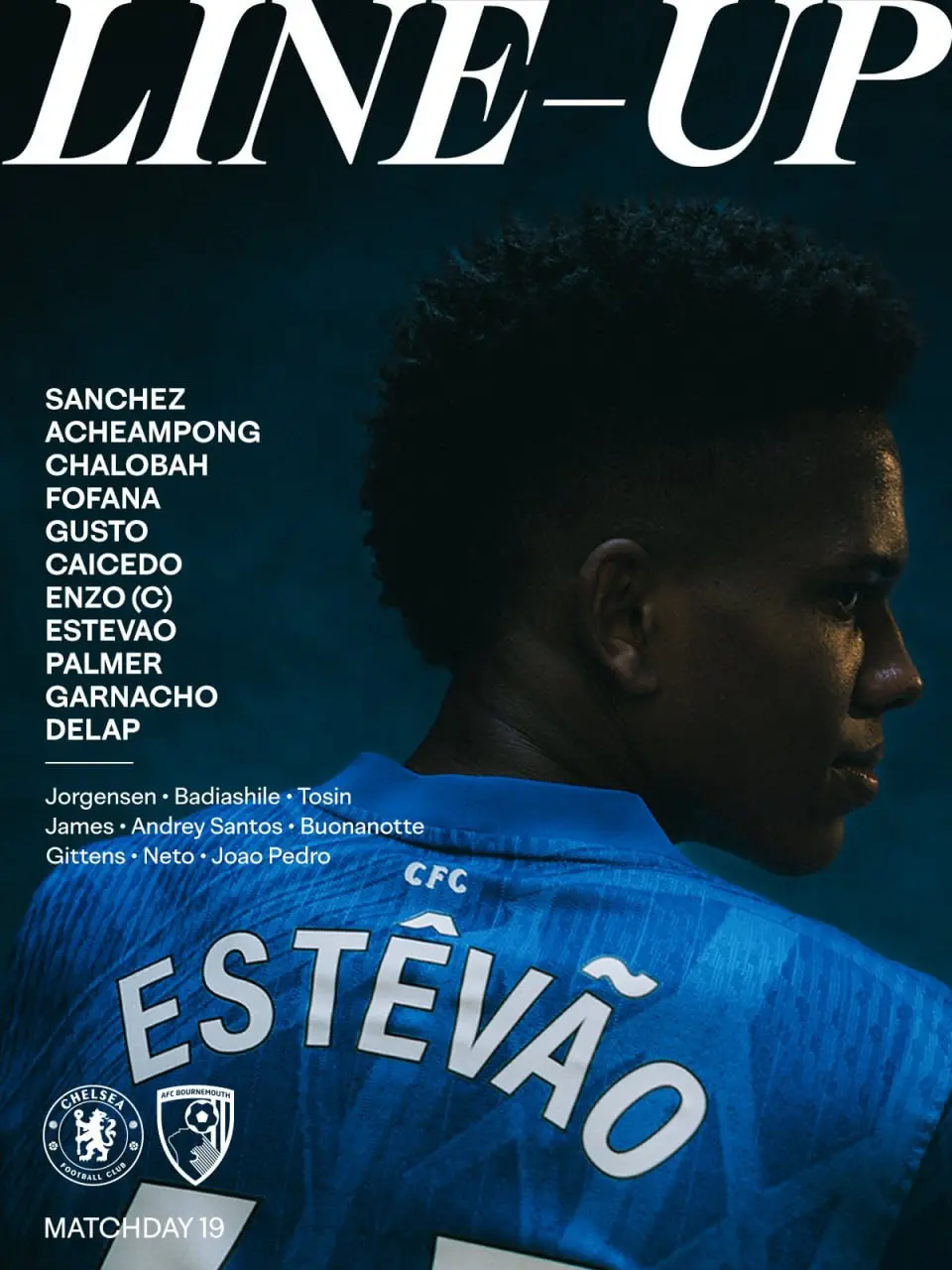 ترکیب چلسی مقابل بورنموث