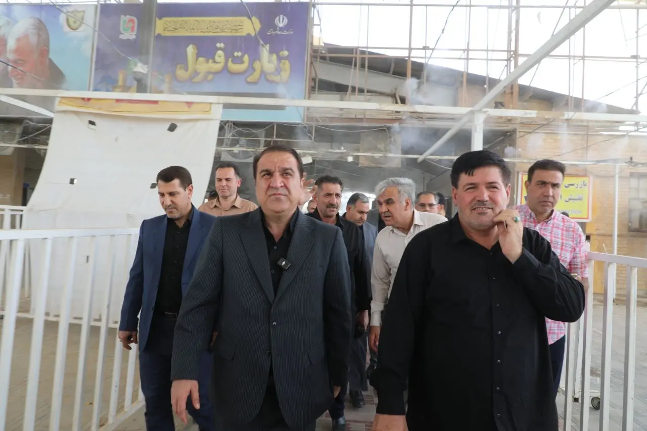 بازدید از پایانه و جلسه ستاد اربعین/