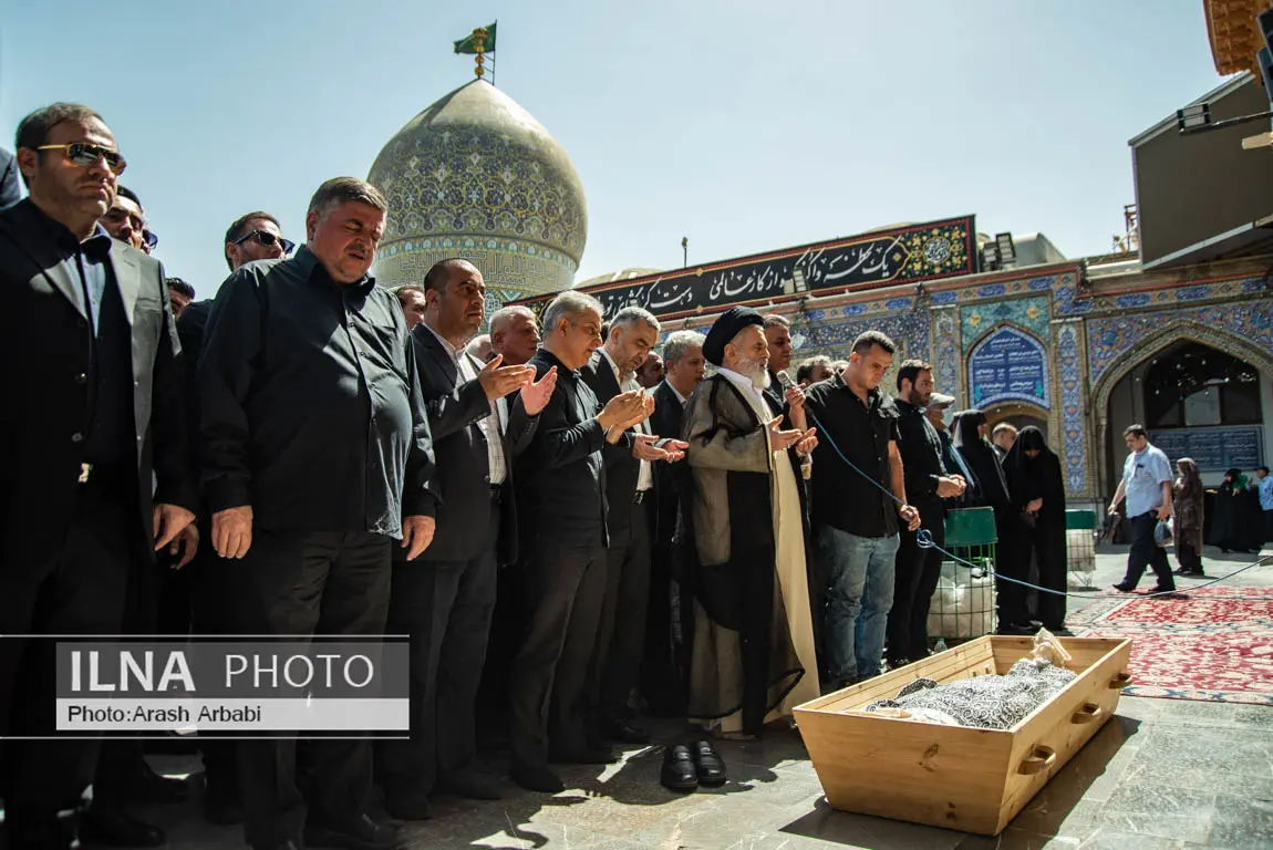 برگزاری مراسم تشییع برادر آیت الله هاشمی رفسنجانی (ره) + تصاویر
