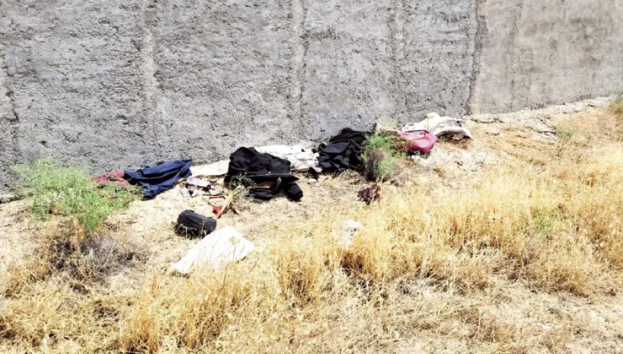 تصویر کشف جسد یک زن در کمربندی شهر + جزئیات